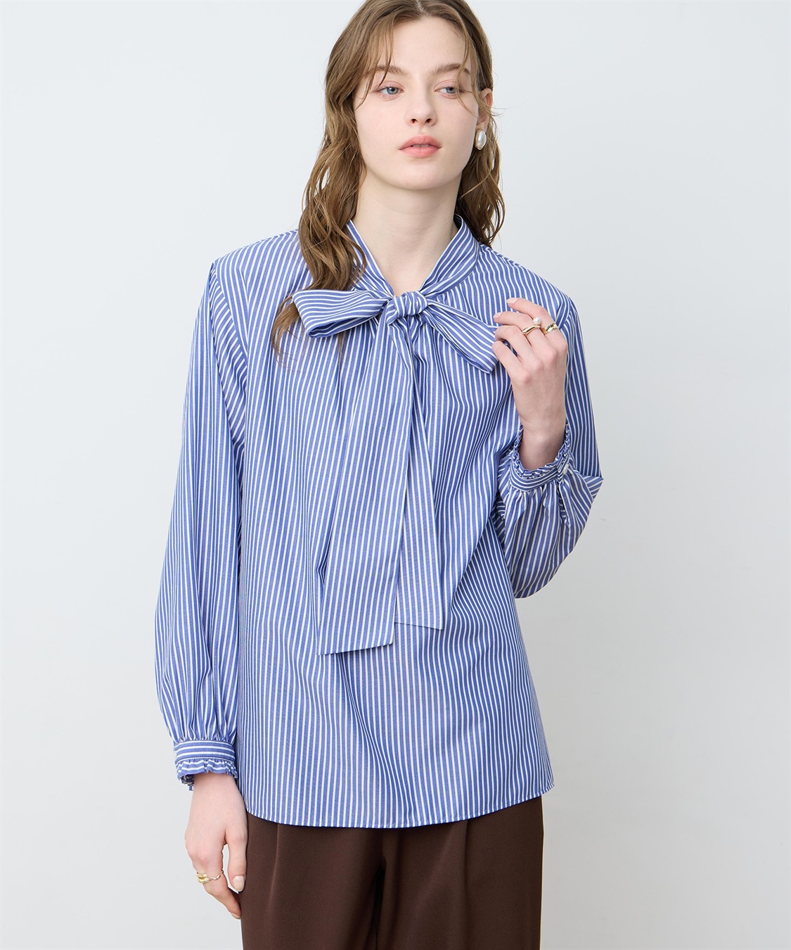 LE SOUK HOLIDAY ボウタイブラウス_sub_4