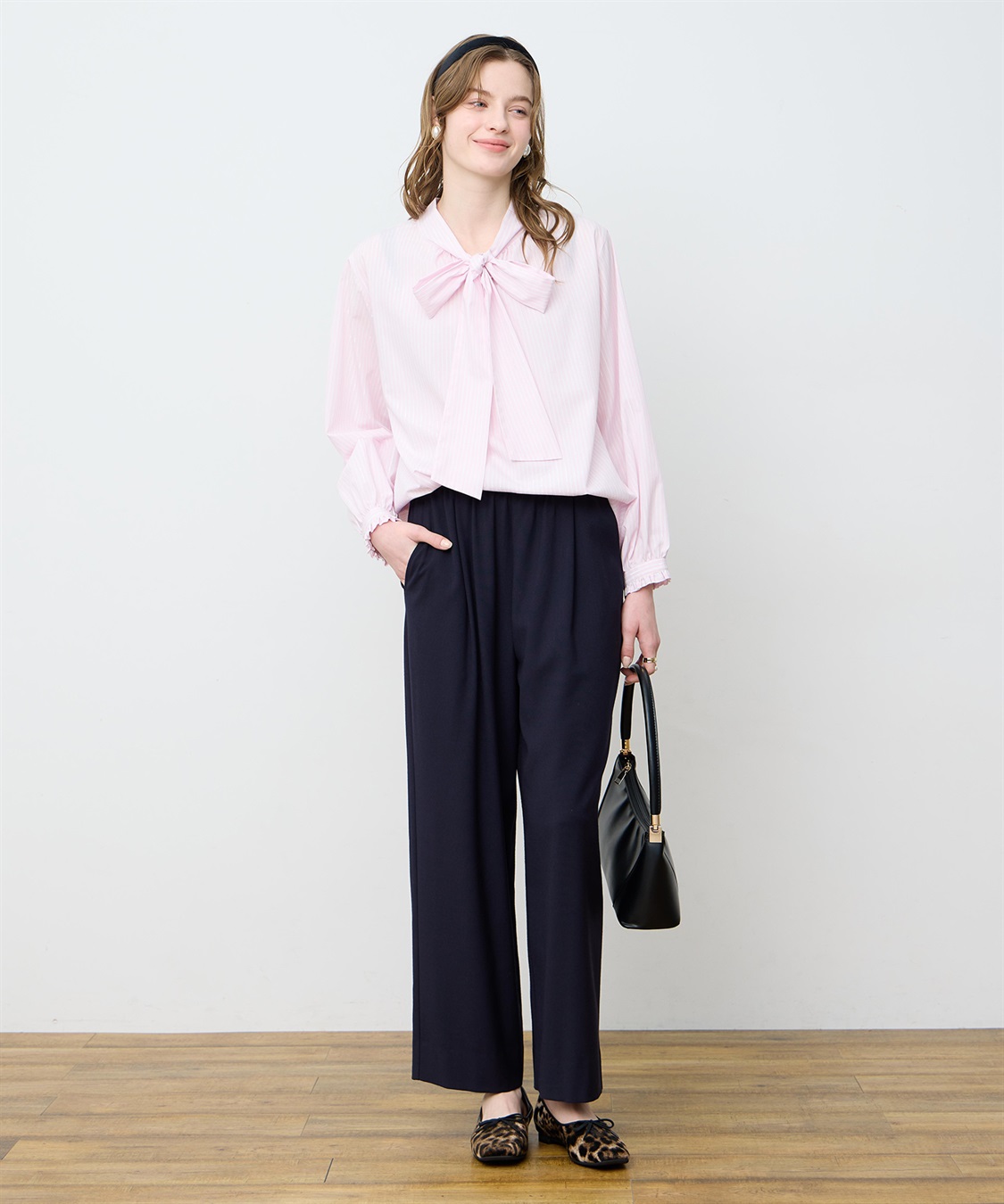 LE SOUK HOLIDAY ボウタイブラウス_sub_6