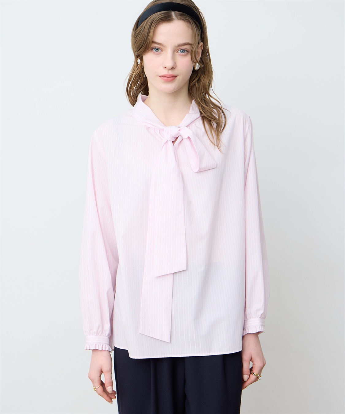 LE SOUK HOLIDAY ボウタイブラウス_sub_15