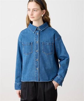 LE SOUK HOLIDAY ストレッチデニムシャツ_subthumb_2