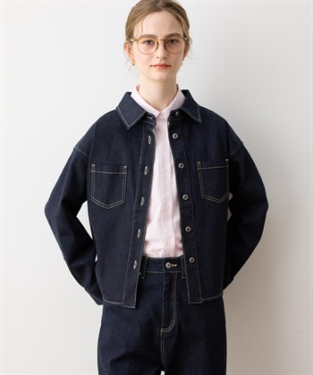 LE SOUK HOLIDAY ストレッチデニムシャツ_subthumb_4