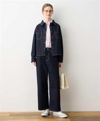 LE SOUK HOLIDAY ストレッチデニムシャツ_subthumb_10