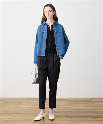 LE SOUK HOLIDAY ストレッチデニムシャツ_subthumb_13