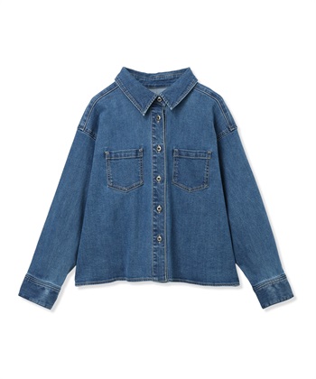 LE SOUK HOLIDAY ストレッチデニムシャツ_subthumb_16