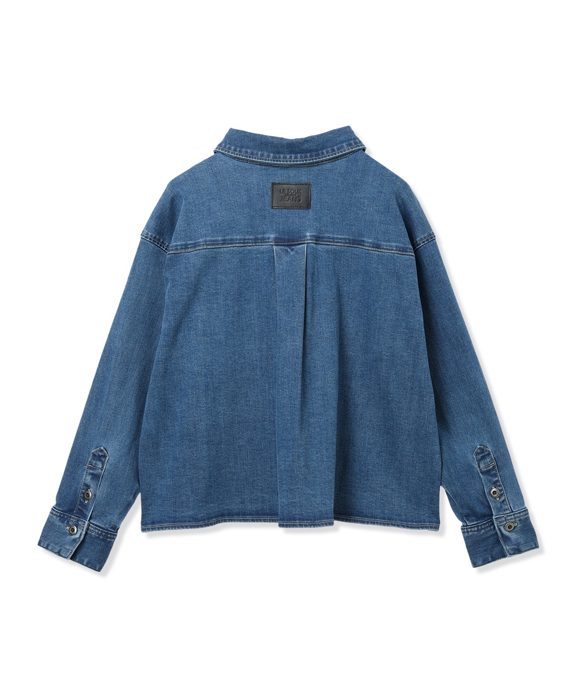 LE SOUK HOLIDAY ストレッチデニムシャツ_sub_17