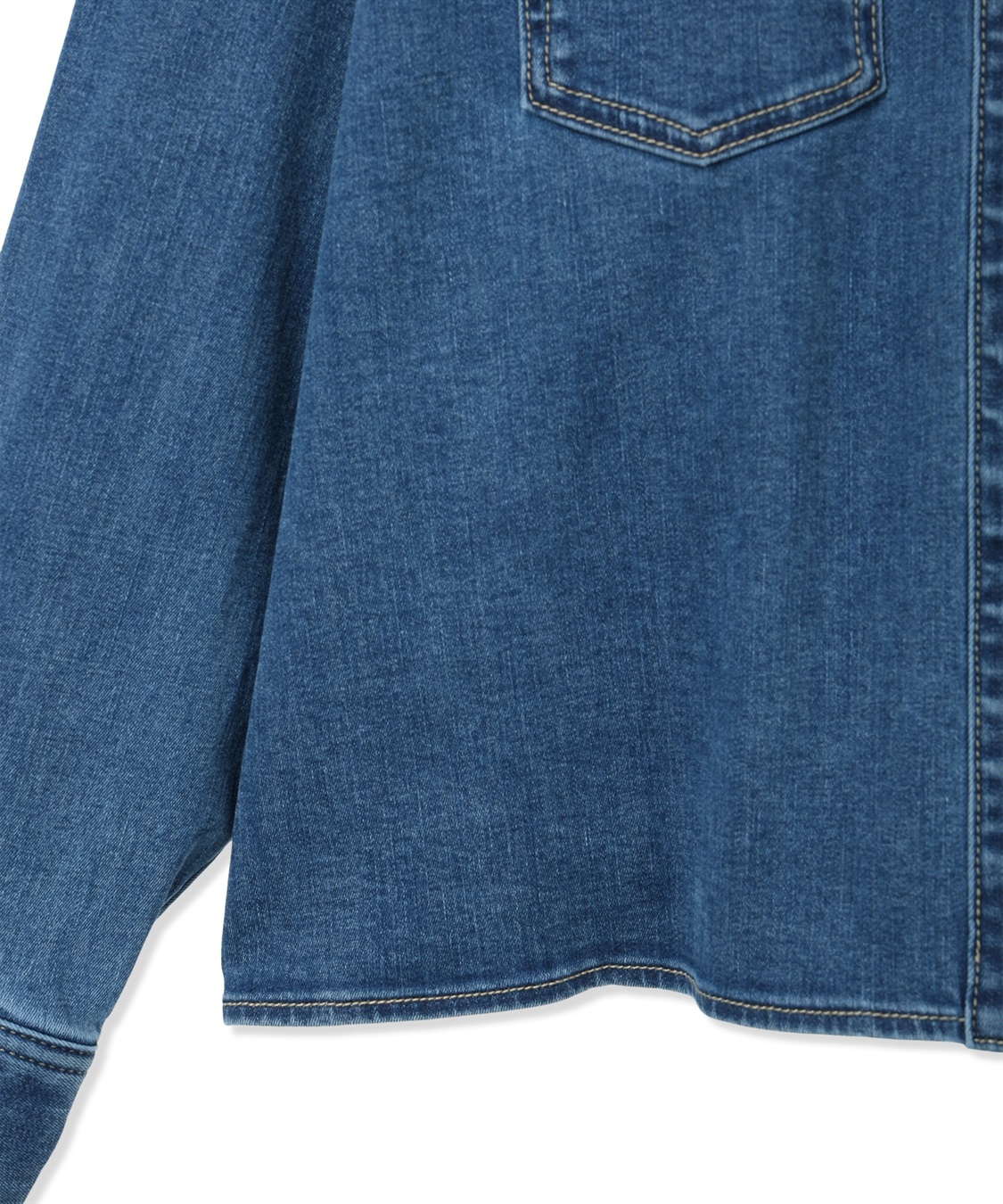 LE SOUK HOLIDAY ストレッチデニムシャツ_sub_19