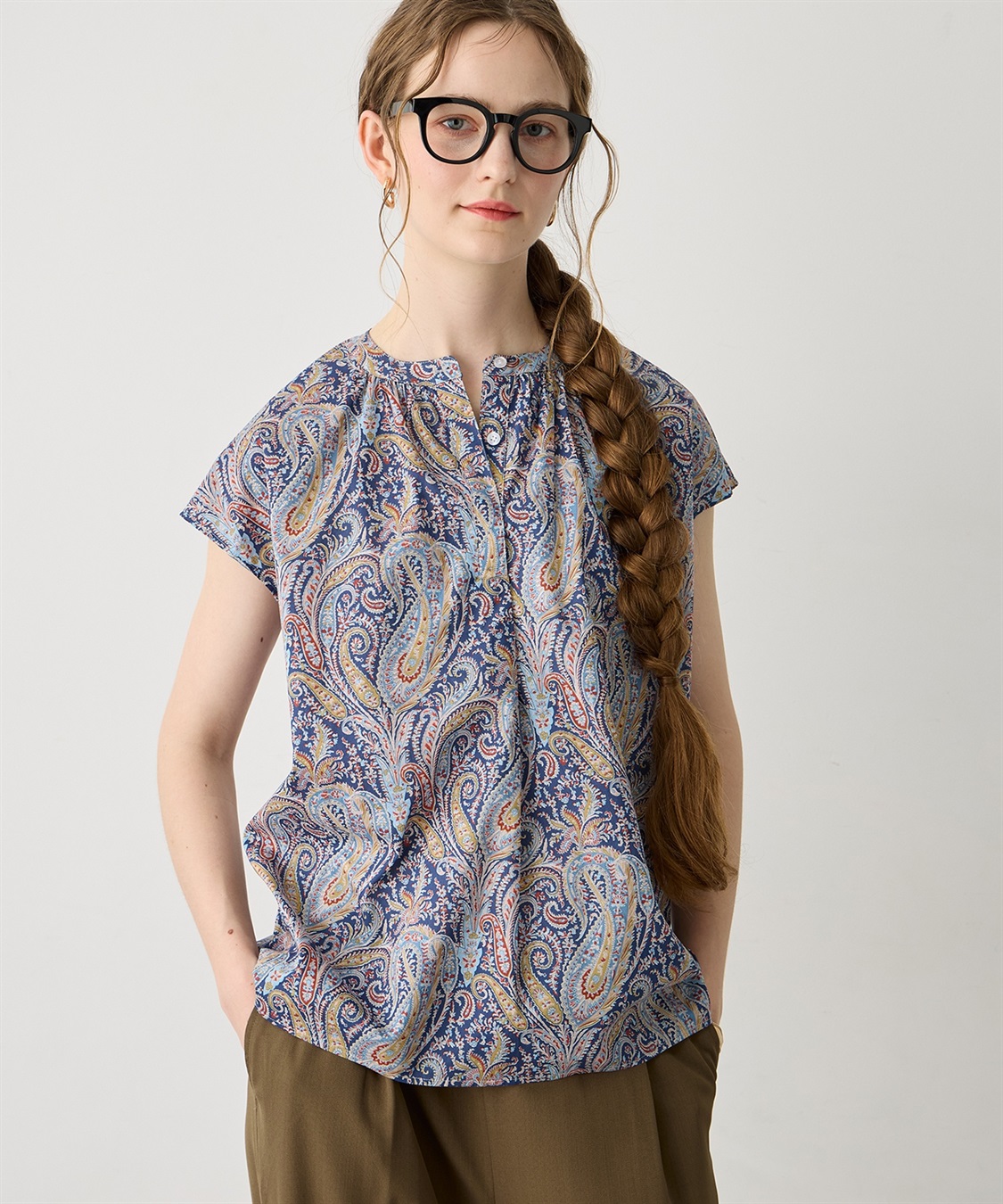 LE SOUK HOLIDAY 【Liberty】リバティプリントブラウス_sub_2