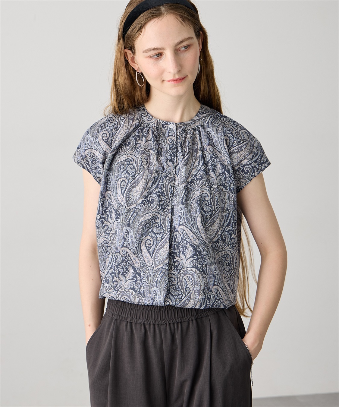 LE SOUK HOLIDAY 【Liberty】リバティプリントブラウス_sub_7