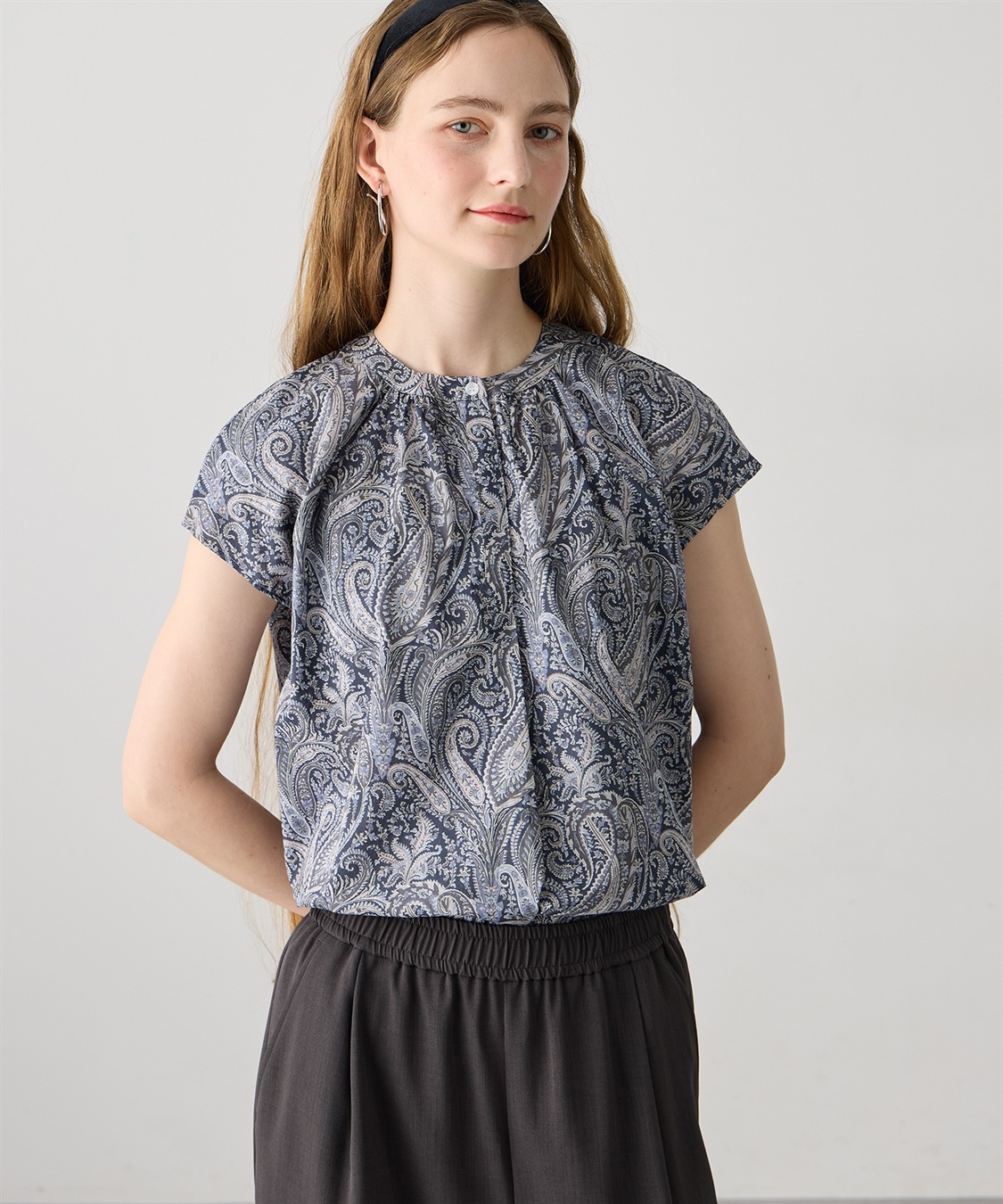 LE SOUK HOLIDAY 【Liberty】リバティプリントブラウス_sub_8