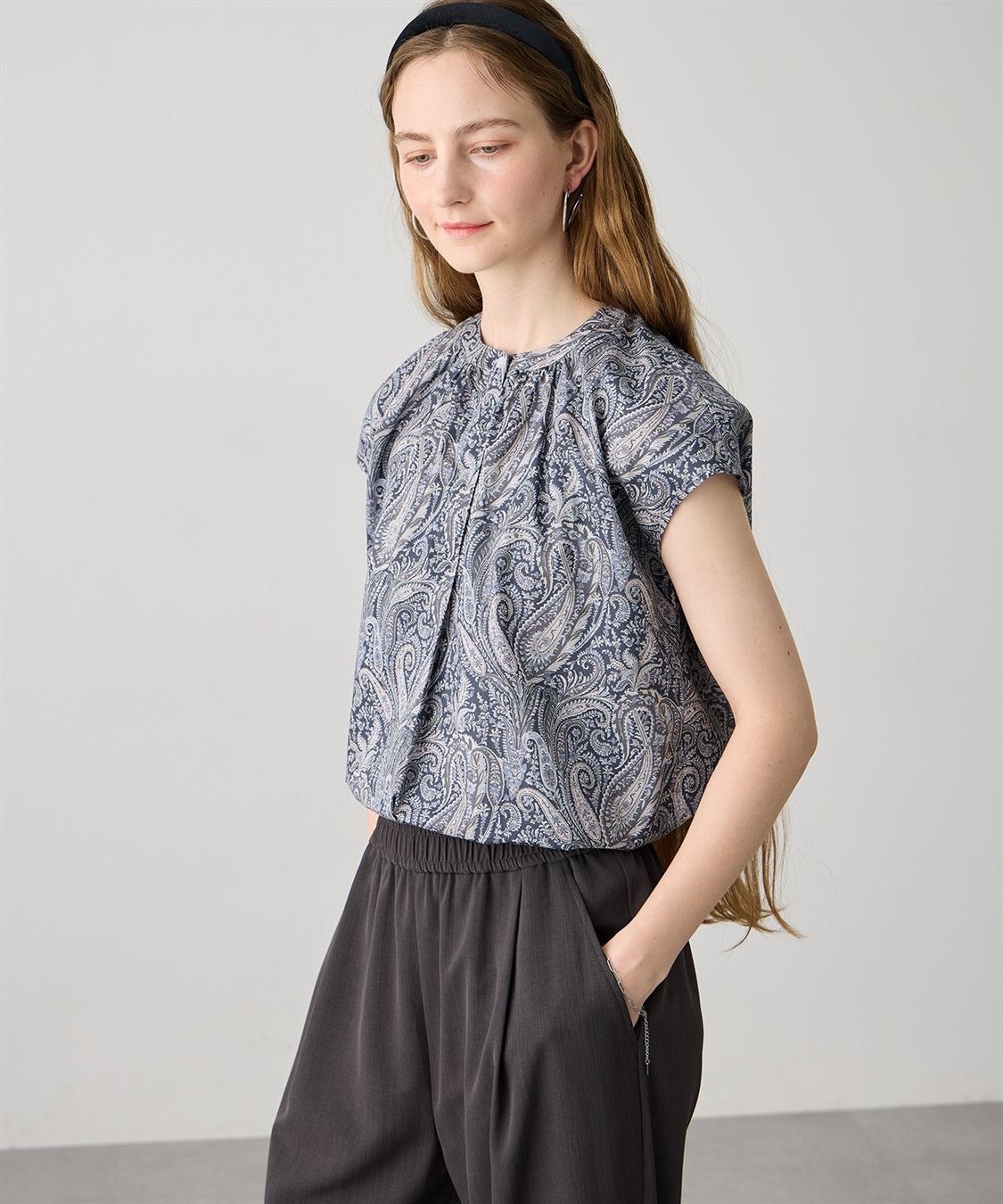 LE SOUK HOLIDAY 【Liberty】リバティプリントブラウス_sub_9