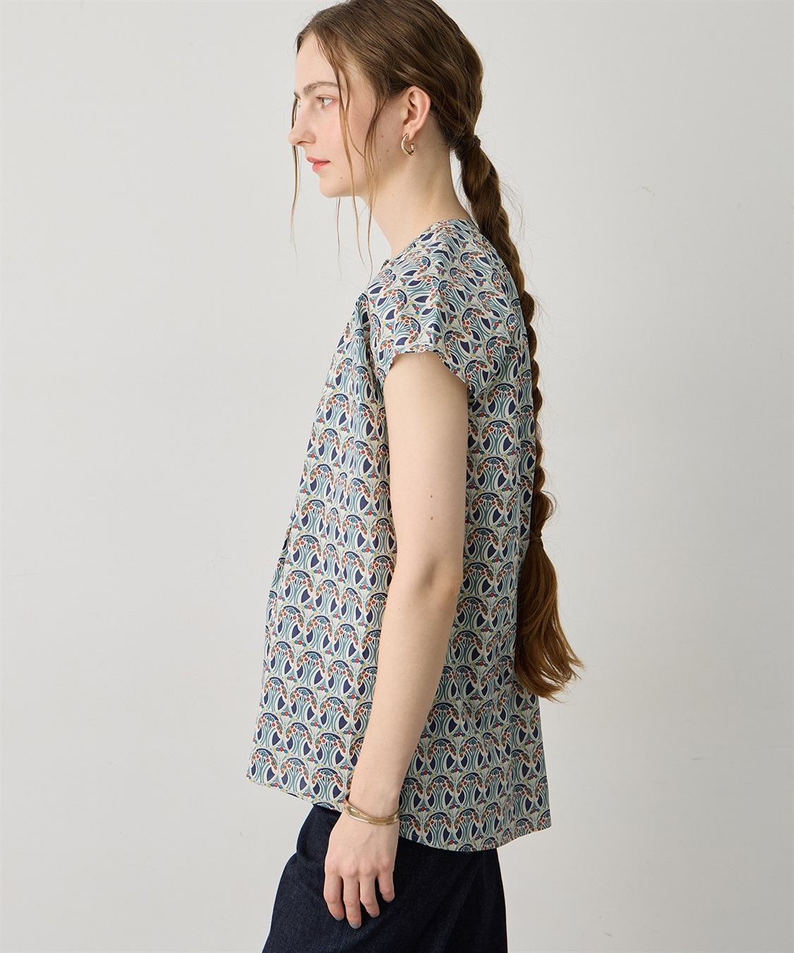 LE SOUK HOLIDAY 【Liberty】リバティプリントブラウス_sub_10