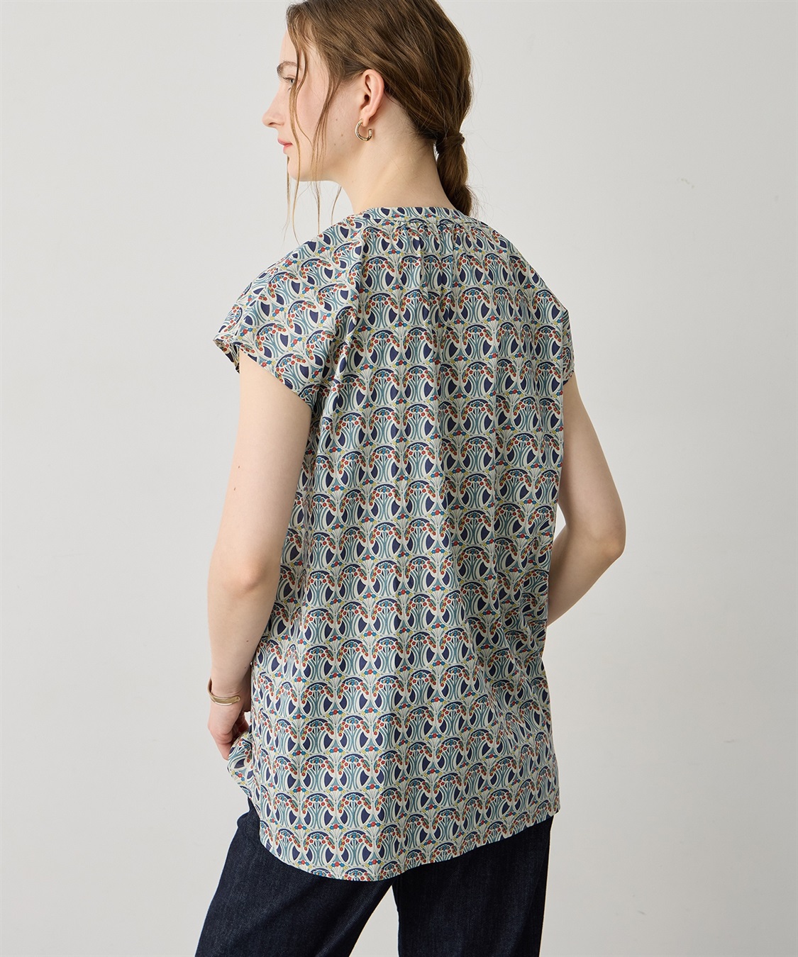 LE SOUK HOLIDAY 【Liberty】リバティプリントブラウス_sub_11