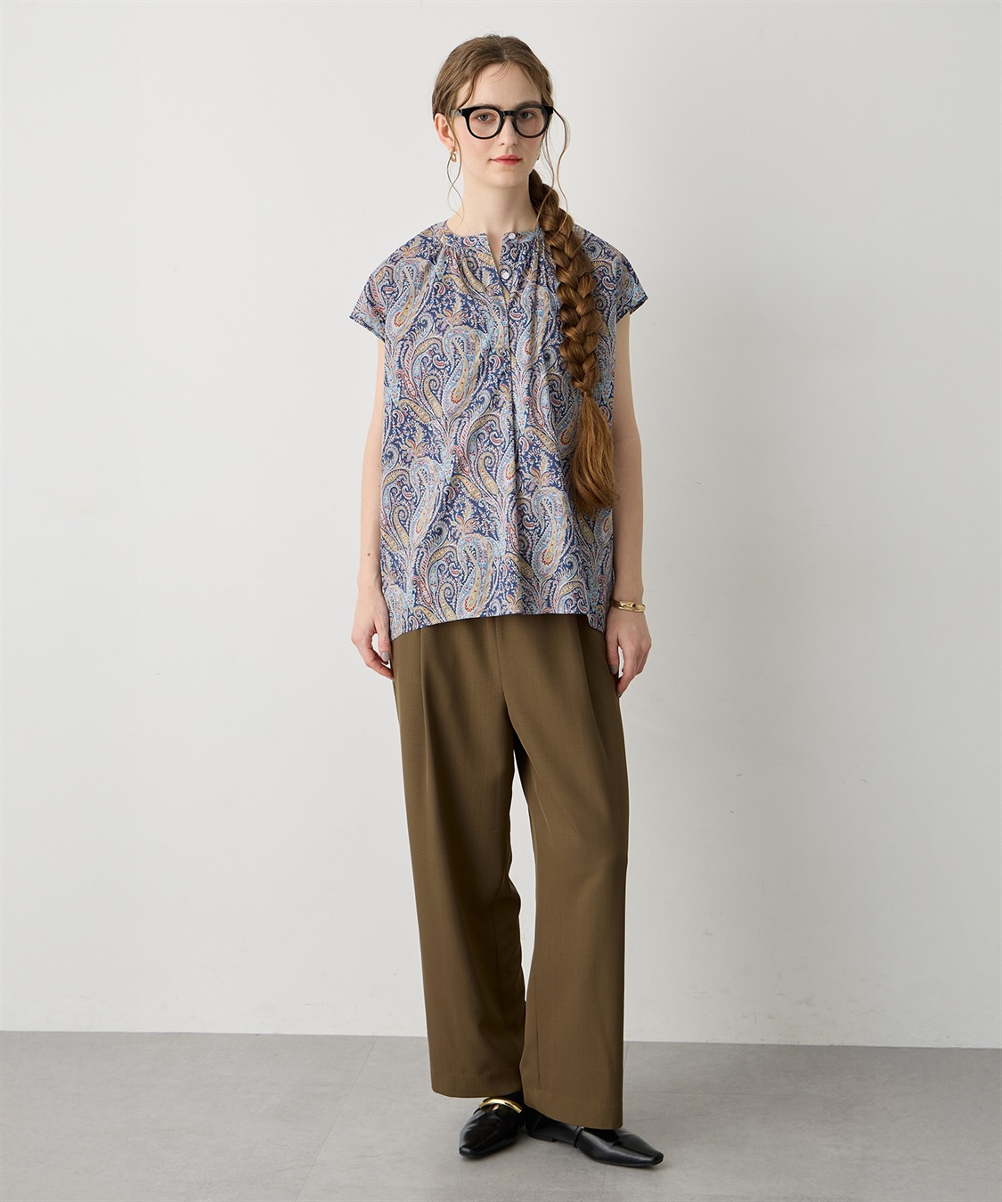 LE SOUK HOLIDAY 【Liberty】リバティプリントブラウス_sub_16