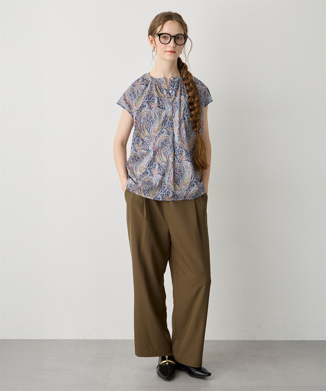 LE SOUK HOLIDAY 【Liberty】リバティプリントブラウス_sub_17