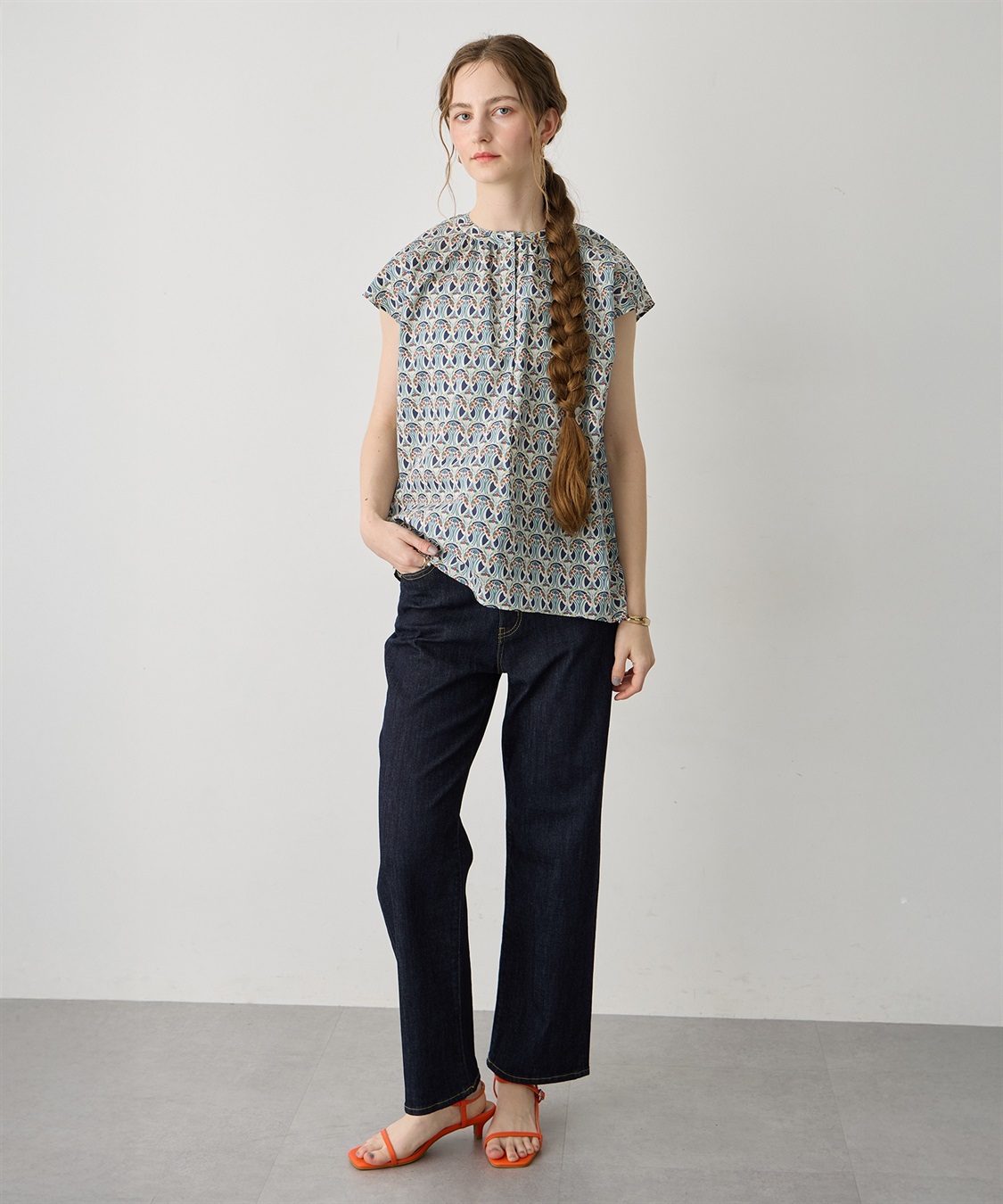 LE SOUK HOLIDAY 【Liberty】リバティプリントブラウス_sub_21