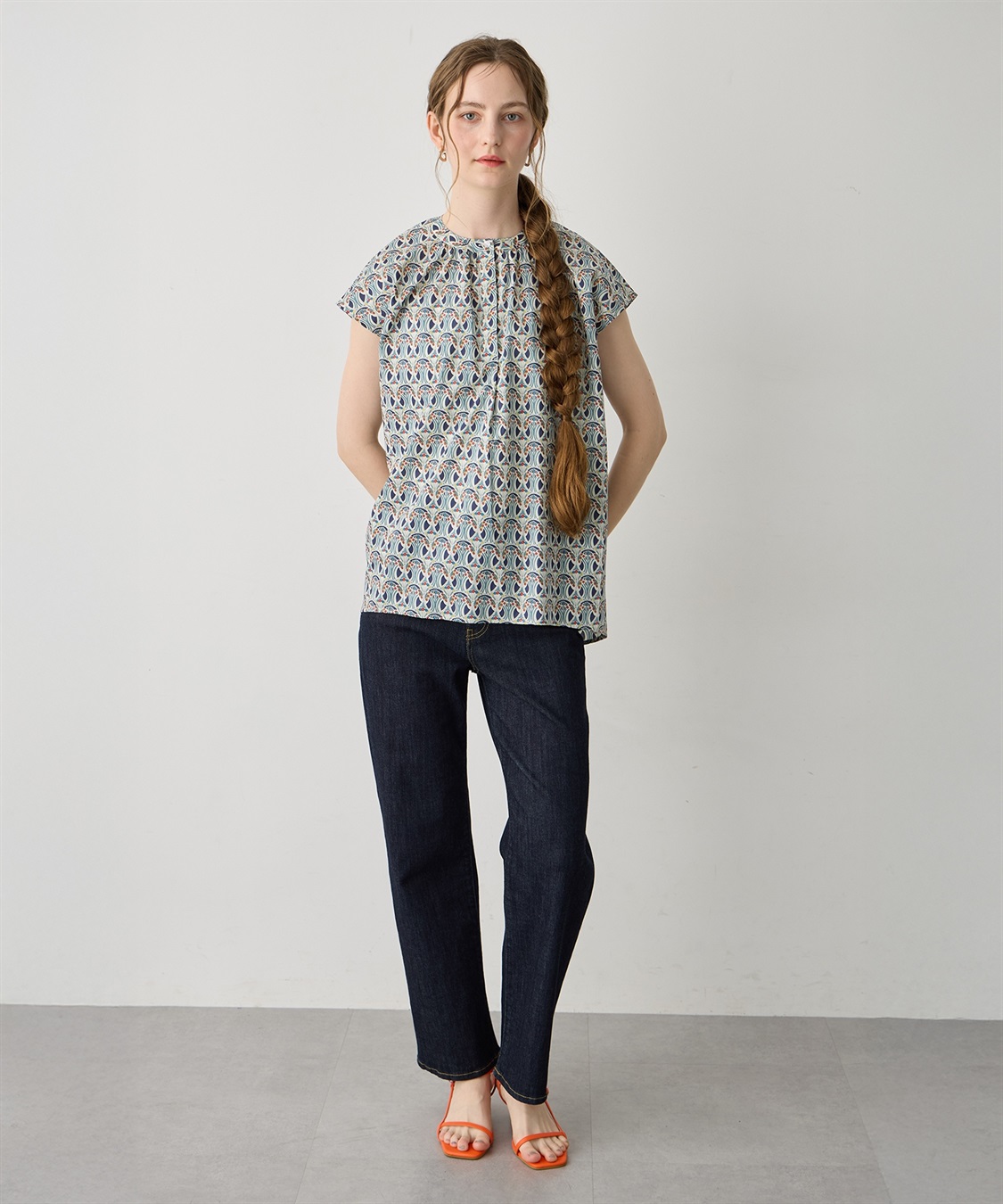 LE SOUK HOLIDAY 【Liberty】リバティプリントブラウス_sub_22