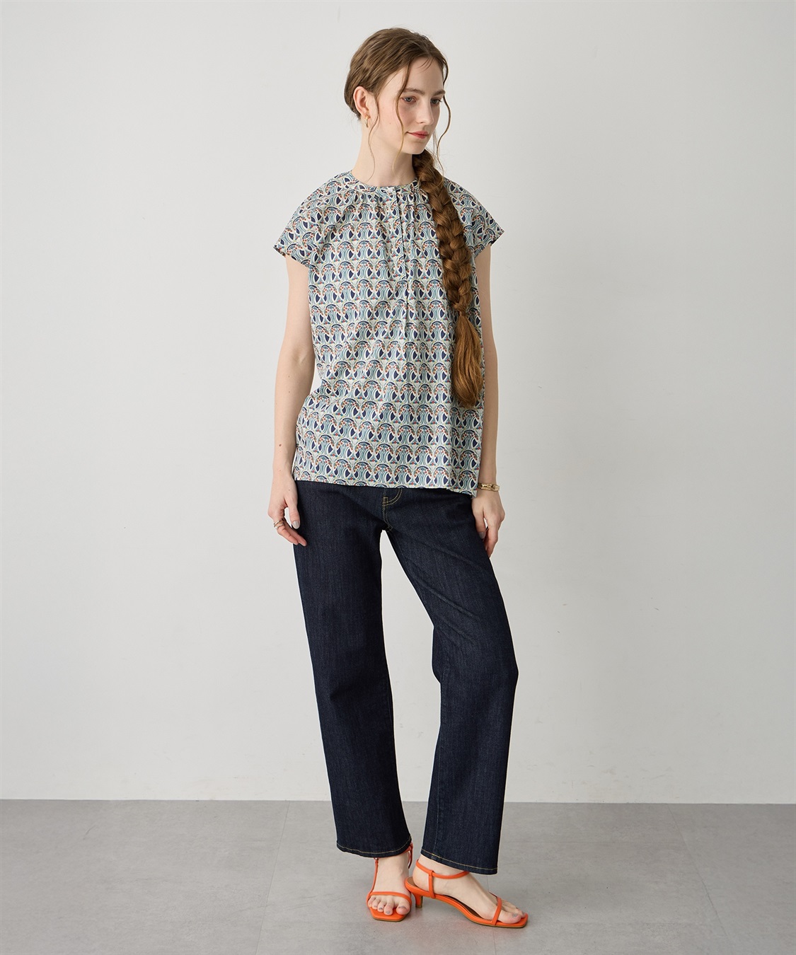 LE SOUK HOLIDAY 【Liberty】リバティプリントブラウス_sub_23