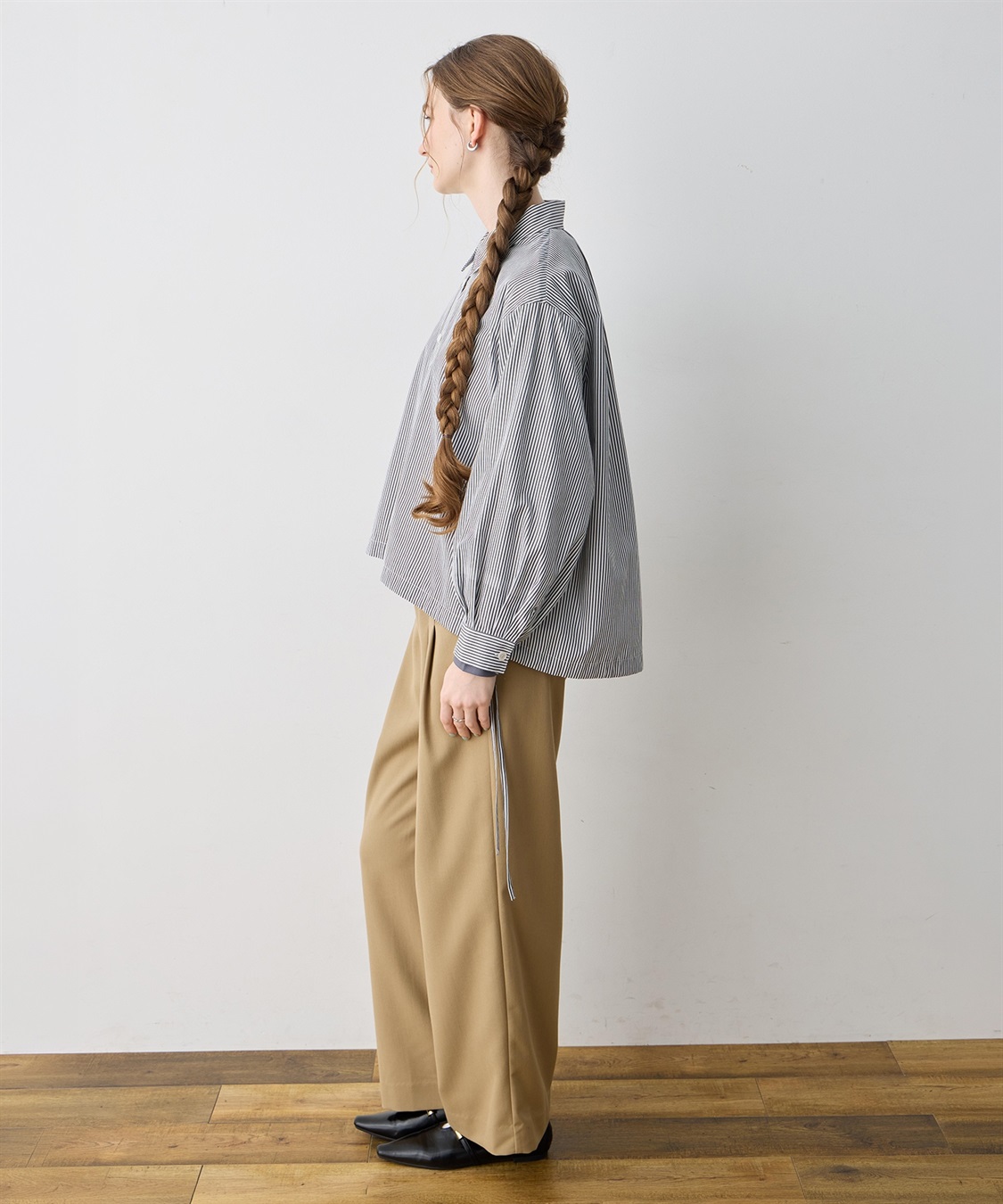 LE SOUK HOLIDAY ドロストシャツブルゾン_sub_9