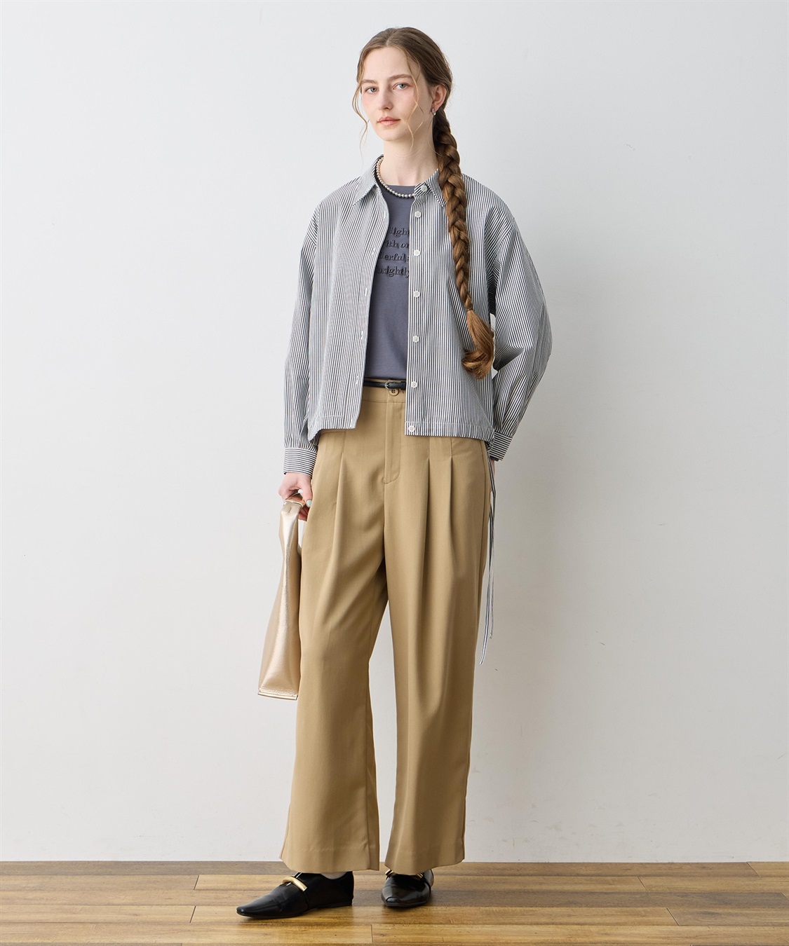 LE SOUK HOLIDAY ドロストシャツブルゾン_sub_16