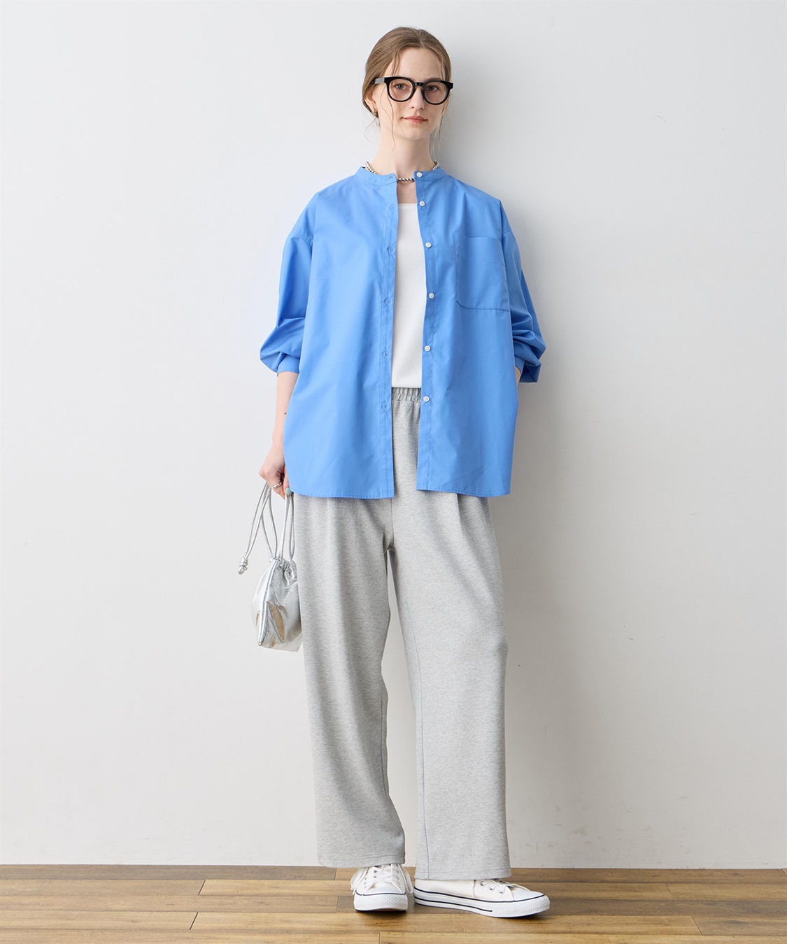 LE SOUK HOLIDAY ノーカラーシャツ_sub_7