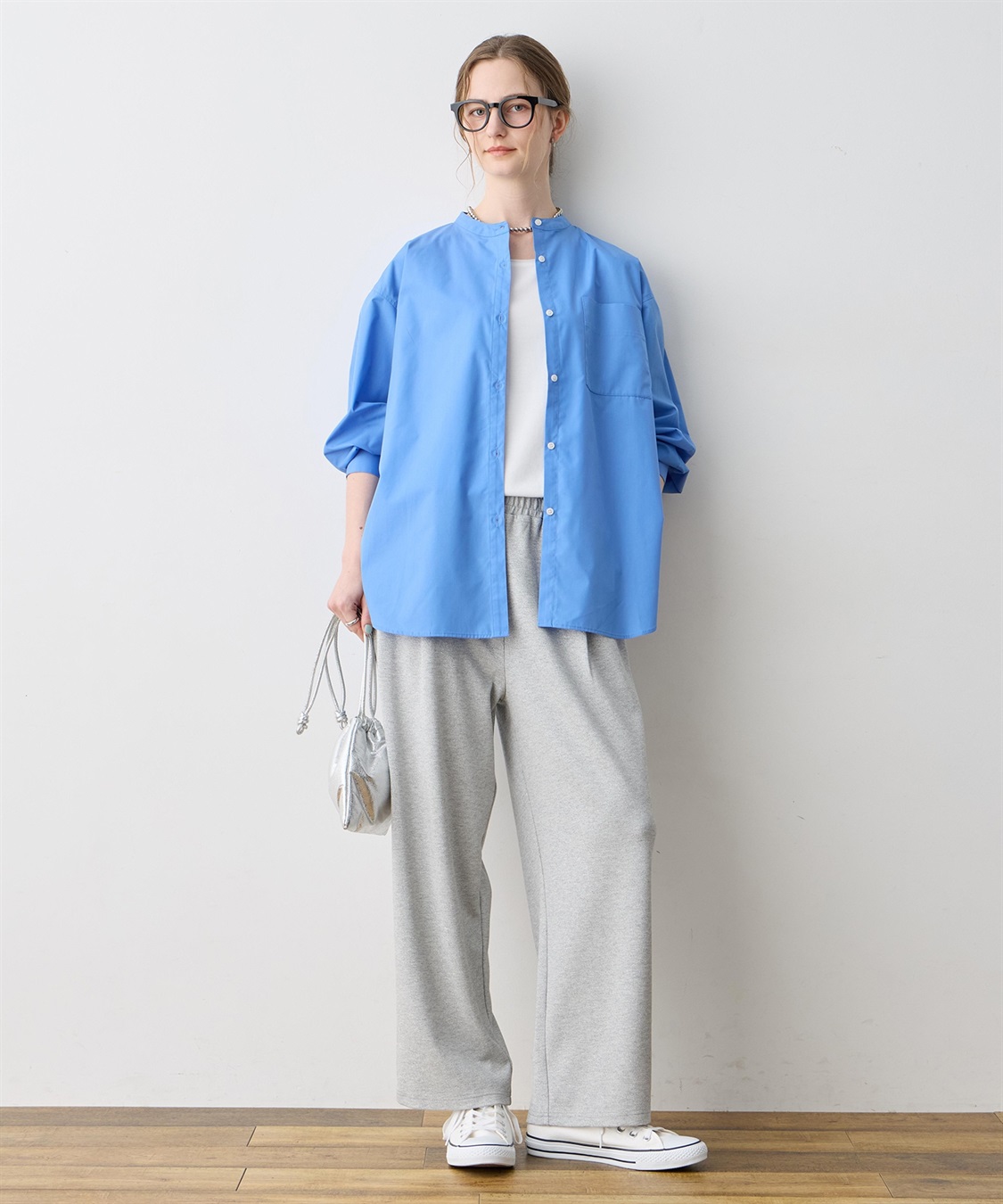 LE SOUK HOLIDAY ノーカラーシャツ_sub_9