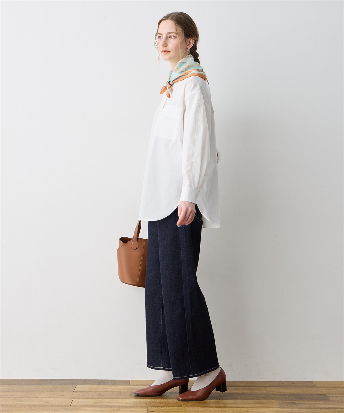 LE SOUK HOLIDAY ノーカラーシャツ_sub_13