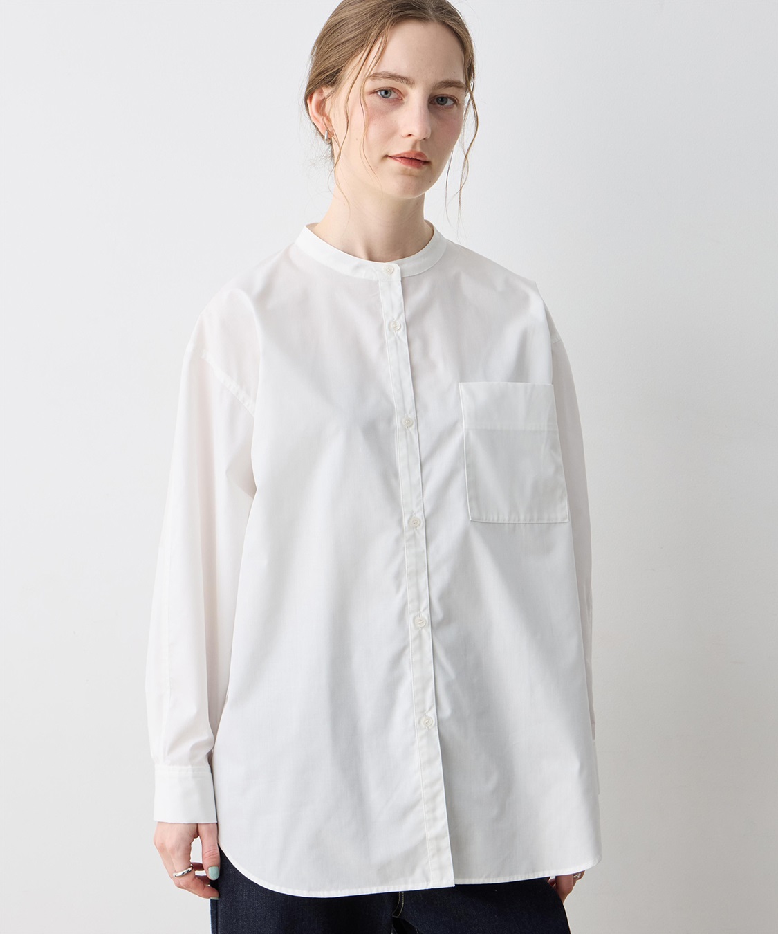 LE SOUK HOLIDAY ノーカラーシャツ_sub_14