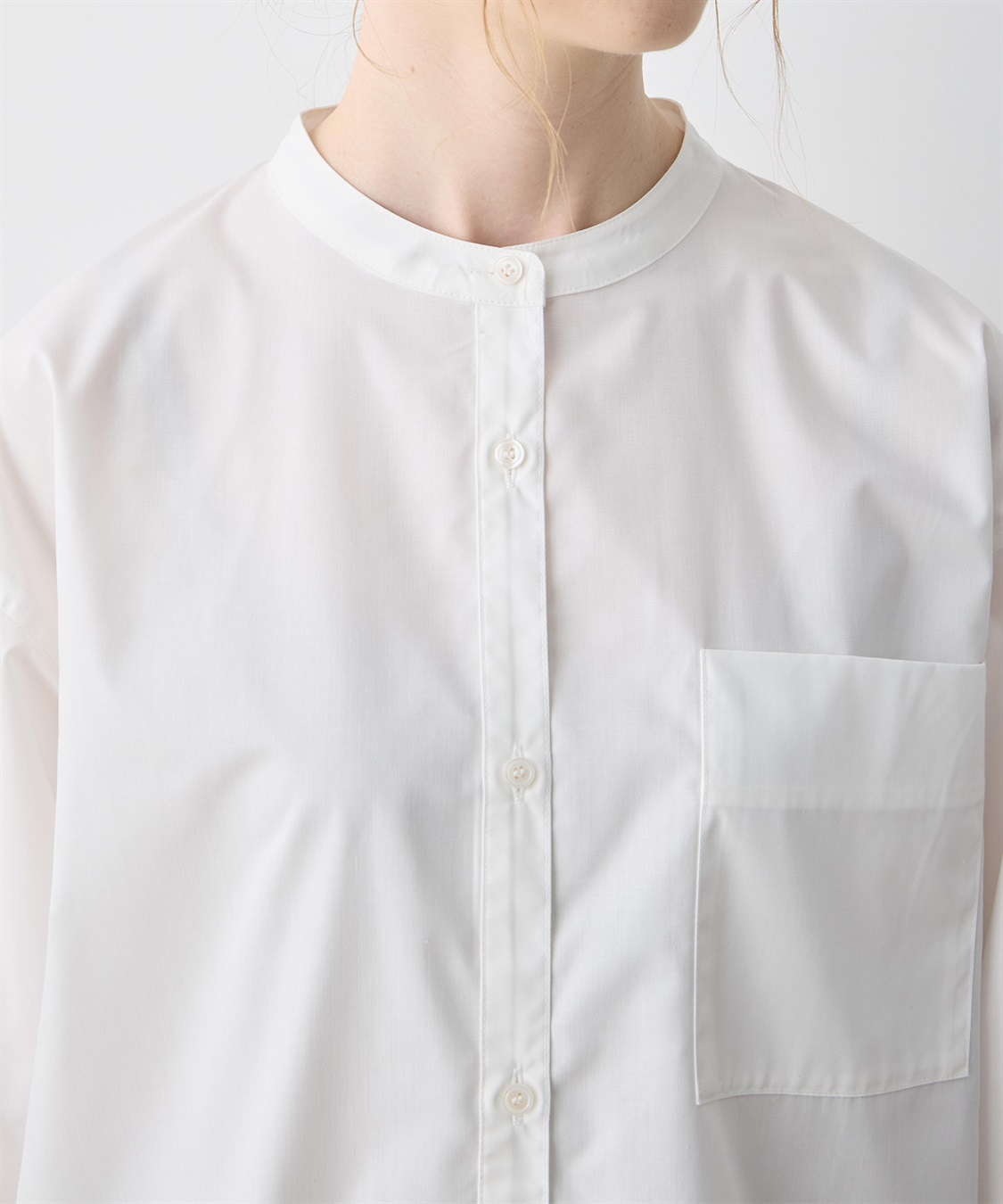 LE SOUK HOLIDAY ノーカラーシャツ_sub_17