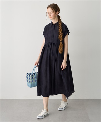 LE SOUK HOLIDAY 《WEB限定》軽やかギャザーワンピース_subthumb_2