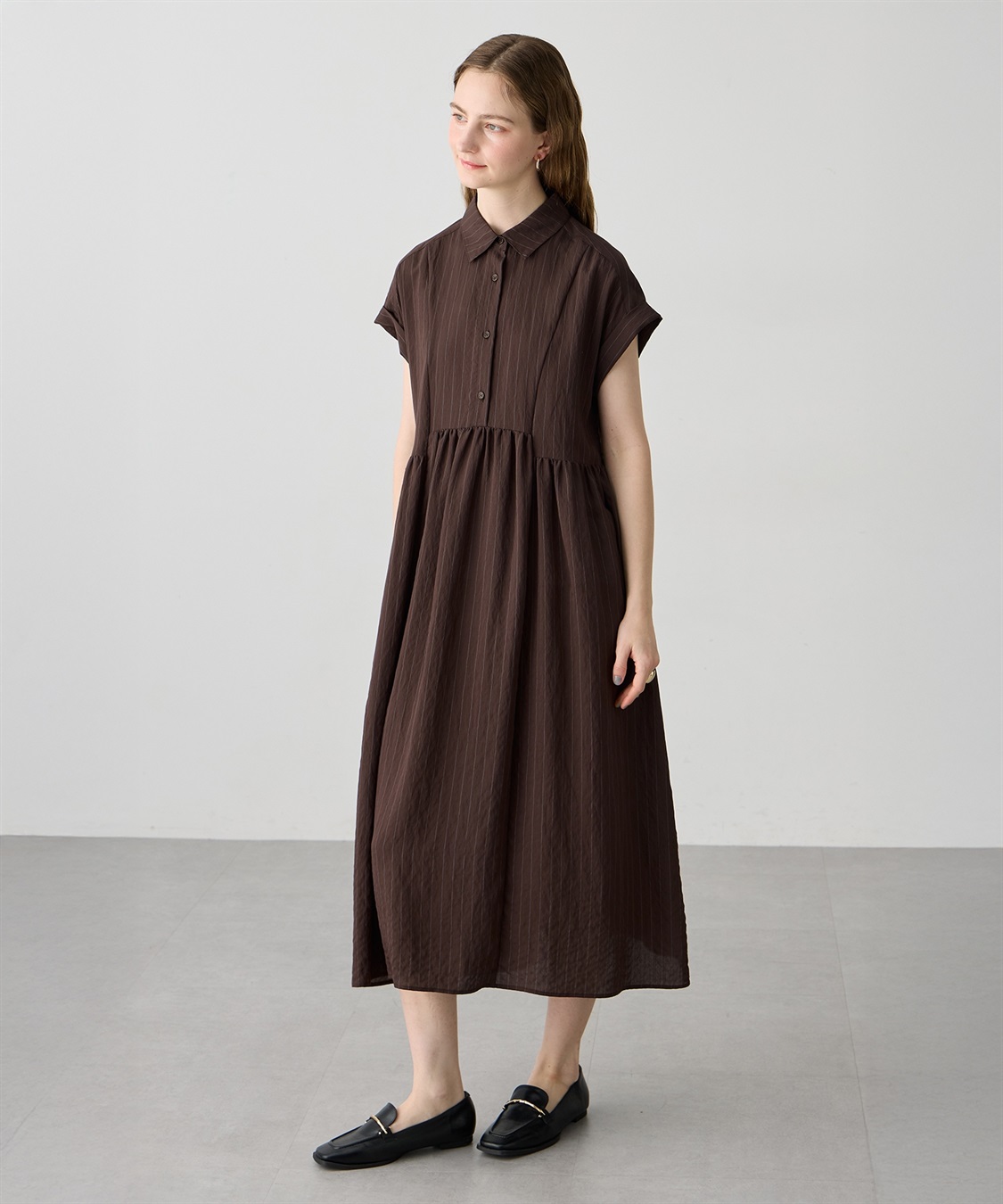 LE SOUK HOLIDAY 《WEB限定》軽やかギャザーワンピース_sub_4