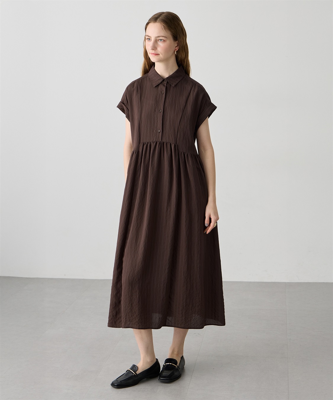 LE SOUK HOLIDAY 《WEB限定》軽やかギャザーワンピース_sub_5