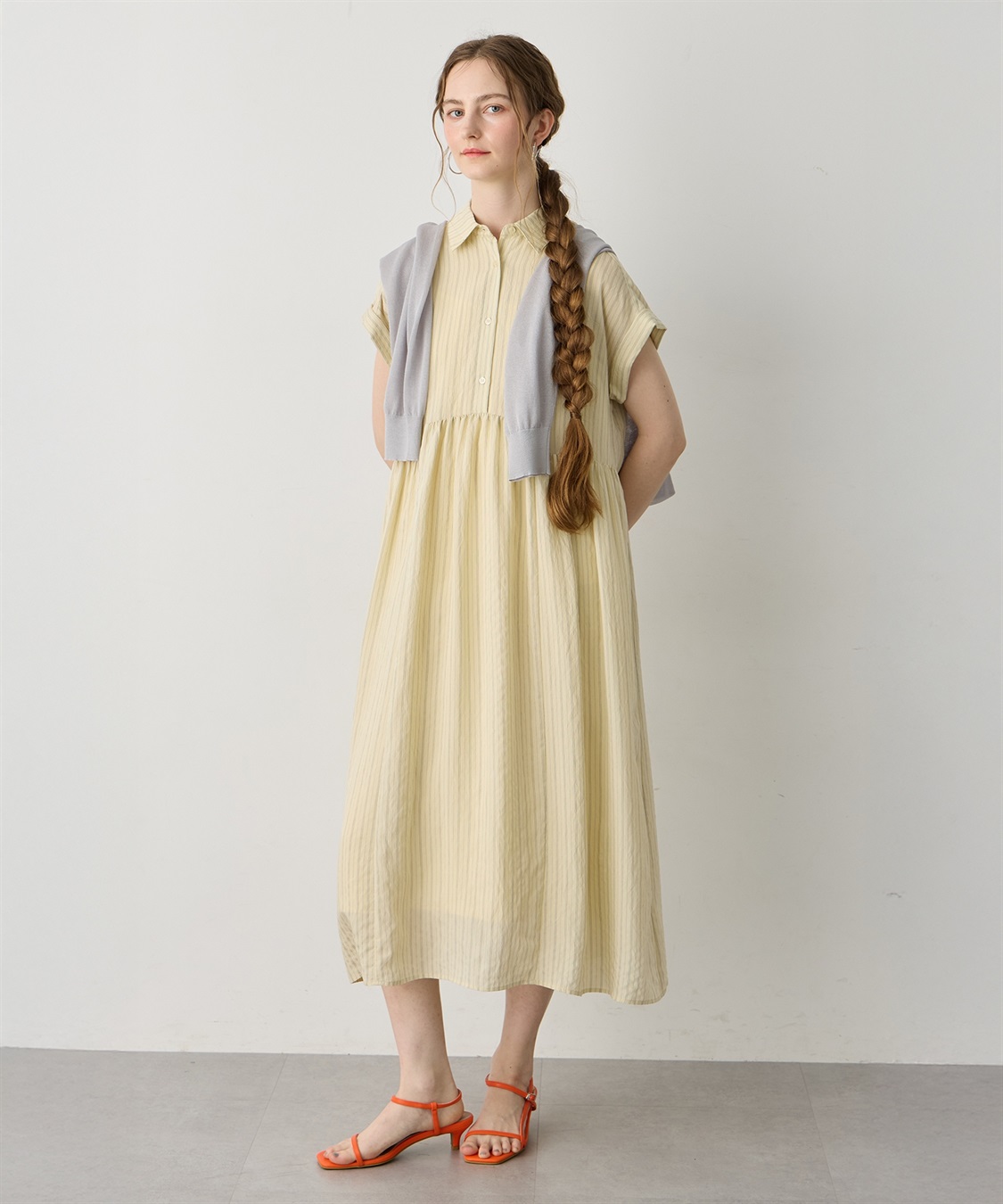 LE SOUK HOLIDAY 《WEB限定》軽やかギャザーワンピース_sub_7