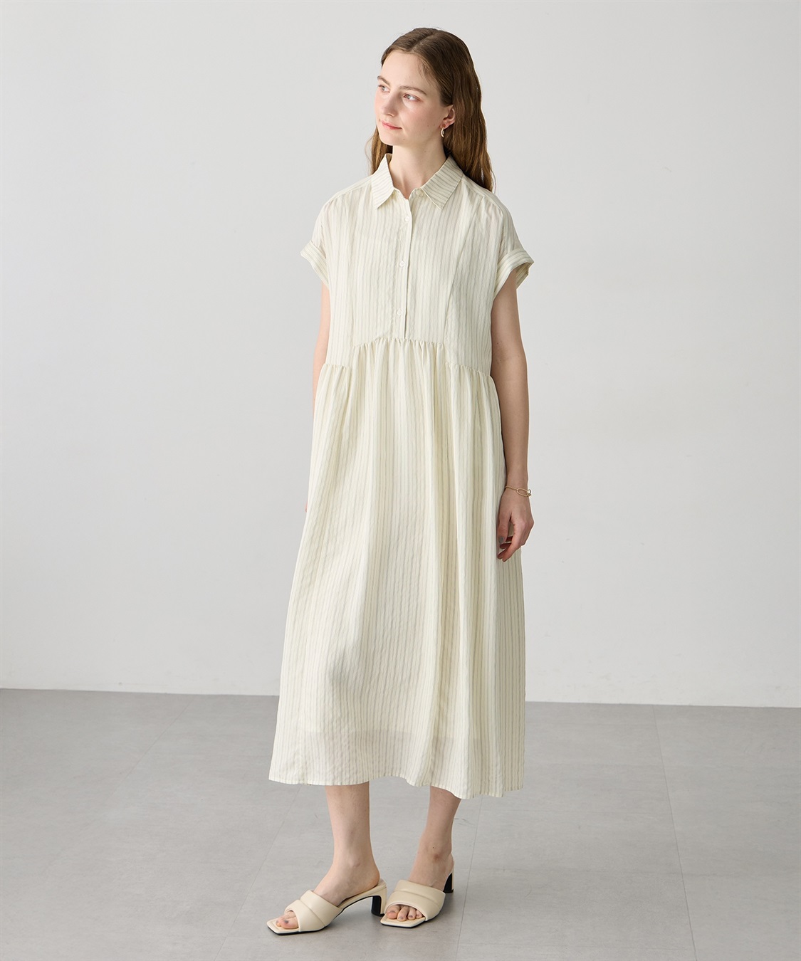 LE SOUK HOLIDAY 《WEB限定》軽やかギャザーワンピース_sub_10