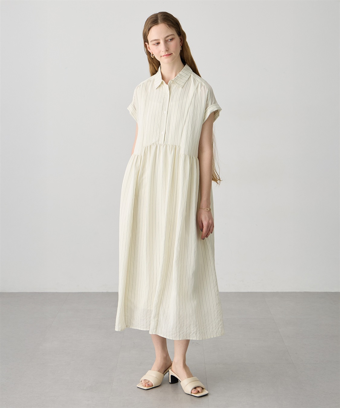 LE SOUK HOLIDAY 《WEB限定》軽やかギャザーワンピース_sub_12