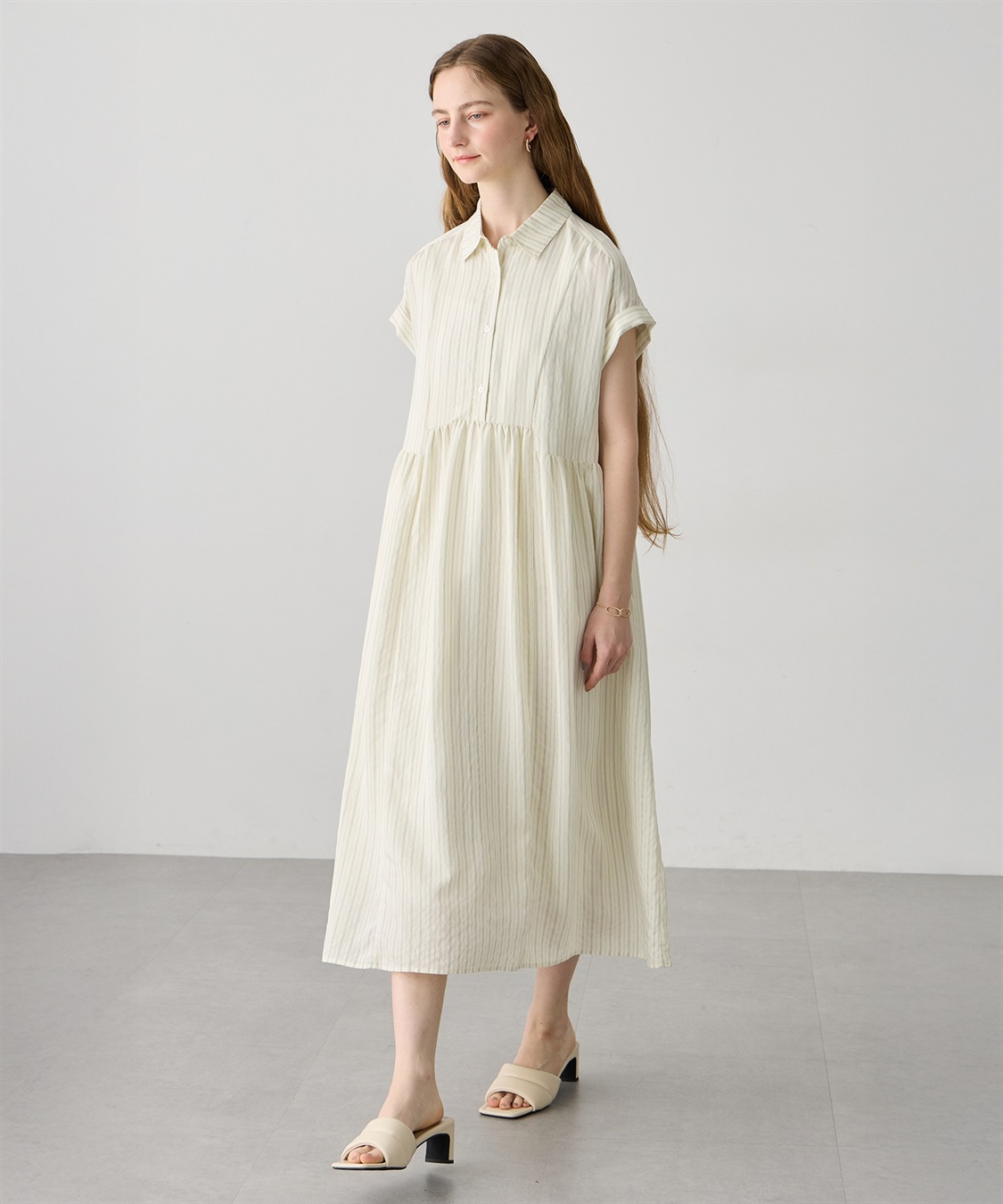 LE SOUK HOLIDAY 《WEB限定》軽やかギャザーワンピース_sub_13