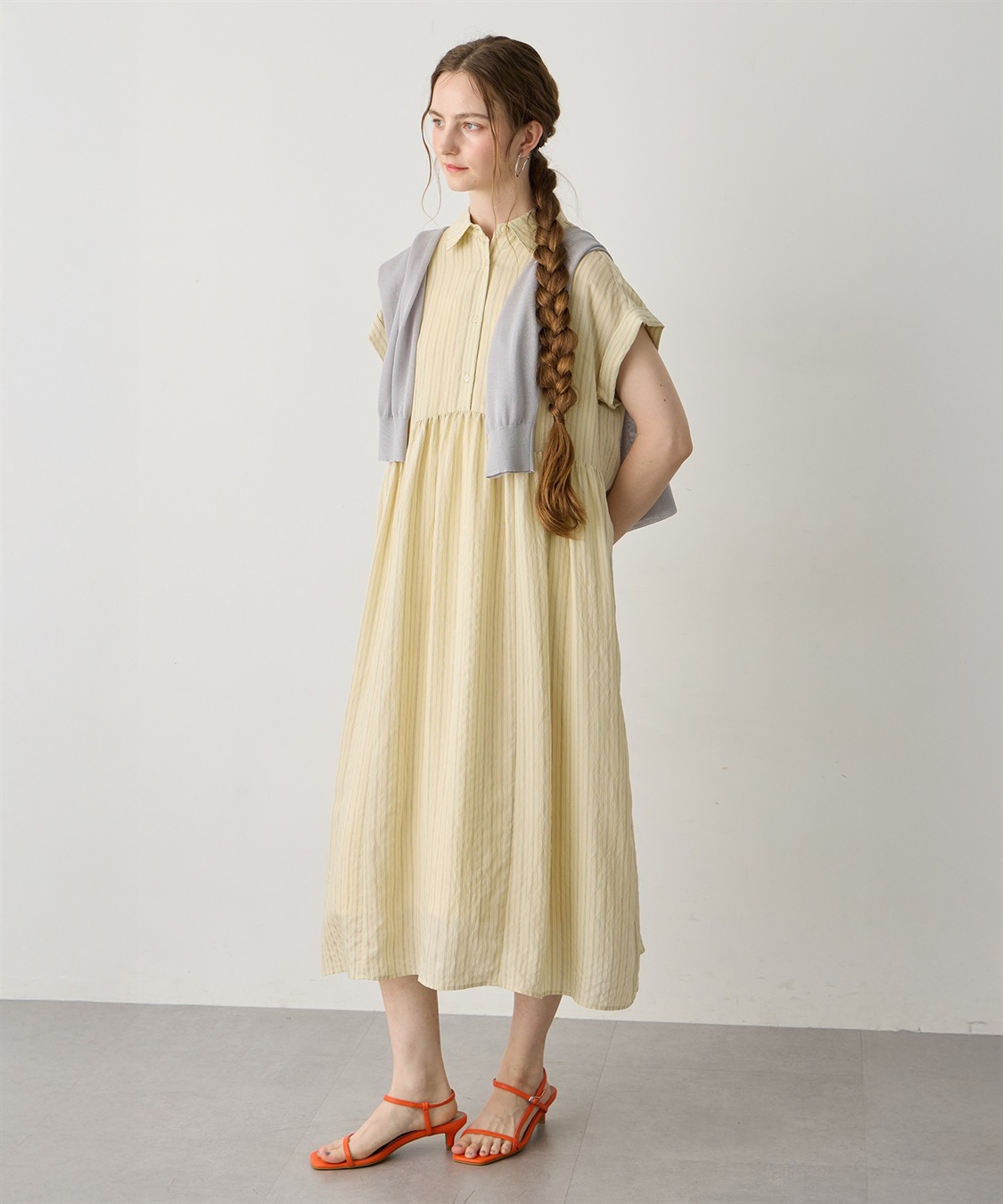 LE SOUK HOLIDAY 《WEB限定》軽やかギャザーワンピース_sub_20