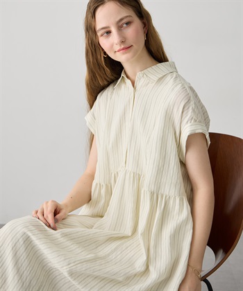 LE SOUK HOLIDAY 《WEB限定》軽やかギャザーワンピース_subthumb_24