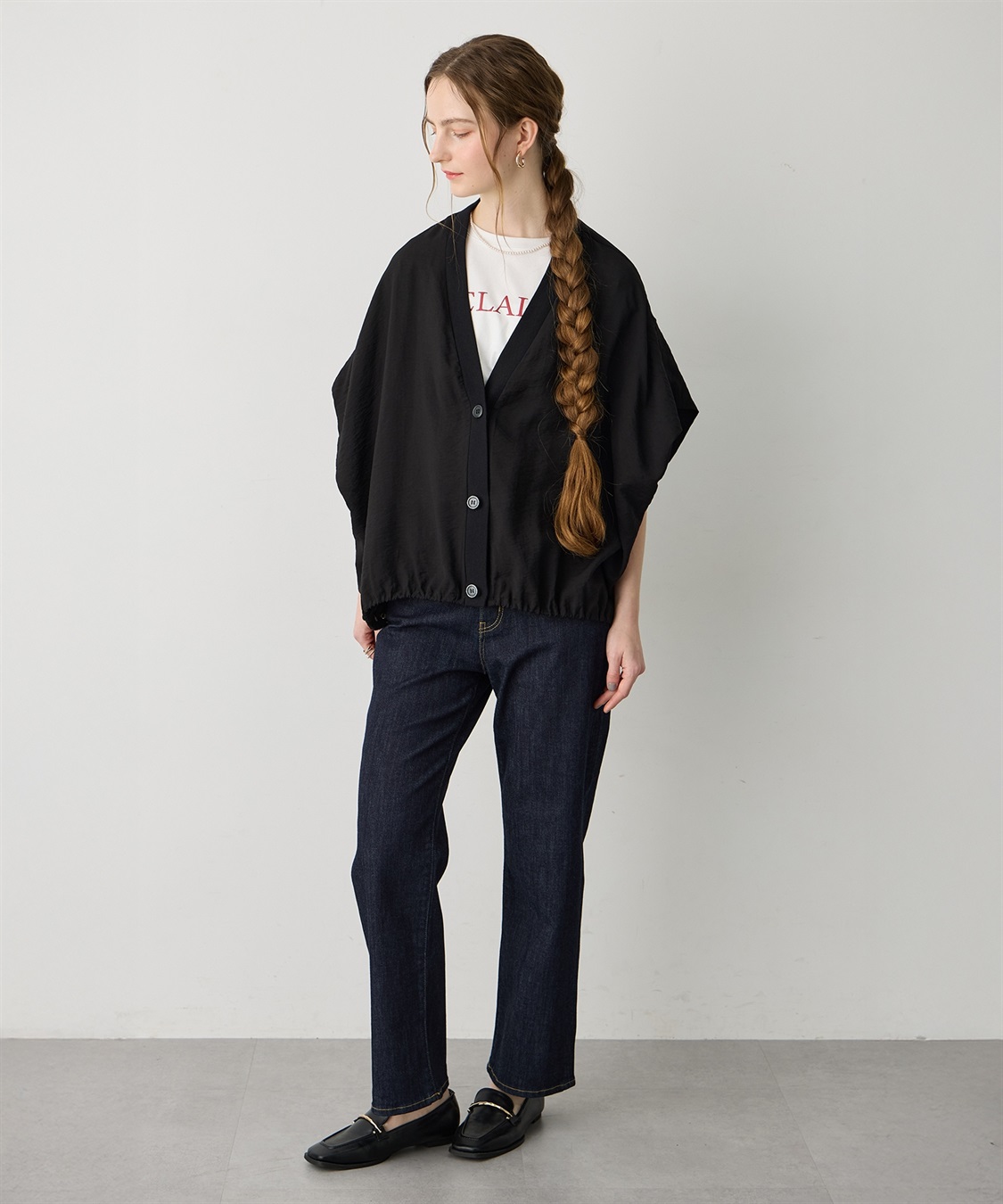 LE SOUK HOLIDAY 《WEB限定》裾ドロストシアーカーディガン_sub_10