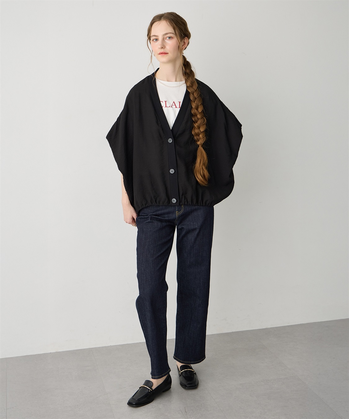 LE SOUK HOLIDAY 《WEB限定》裾ドロストシアーカーディガン_sub_12