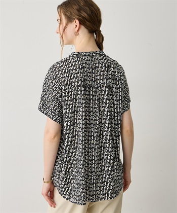 LE SOUK HOLIDAY フレンチスリーブプリントブラウス_subthumb_6