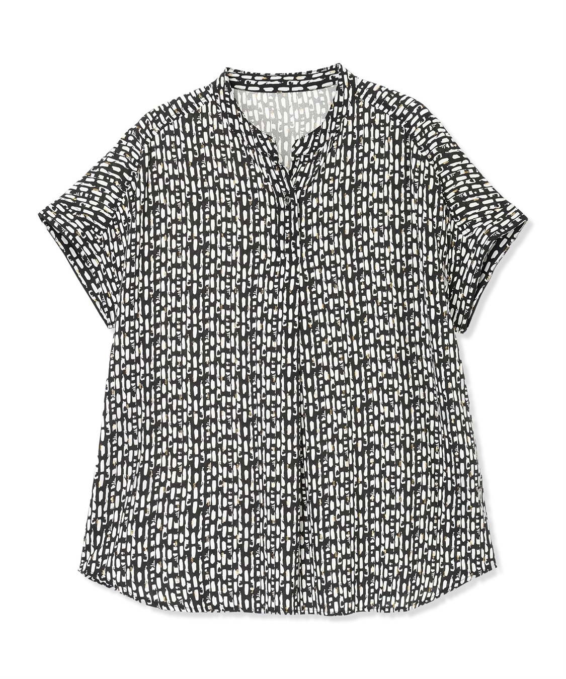 LE SOUK HOLIDAY フレンチスリーブプリントブラウス_sub_11