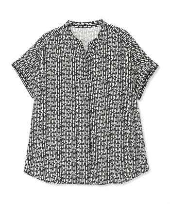 LE SOUK HOLIDAY フレンチスリーブプリントブラウス_subthumb_11