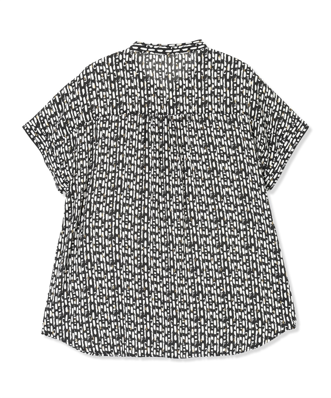 LE SOUK HOLIDAY フレンチスリーブプリントブラウス_sub_12