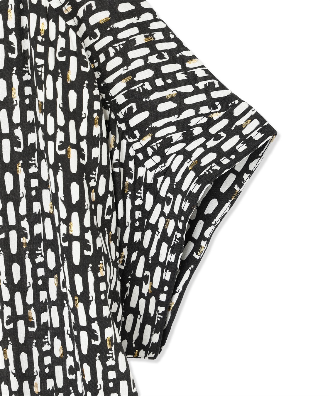 LE SOUK HOLIDAY フレンチスリーブプリントブラウス_sub_14