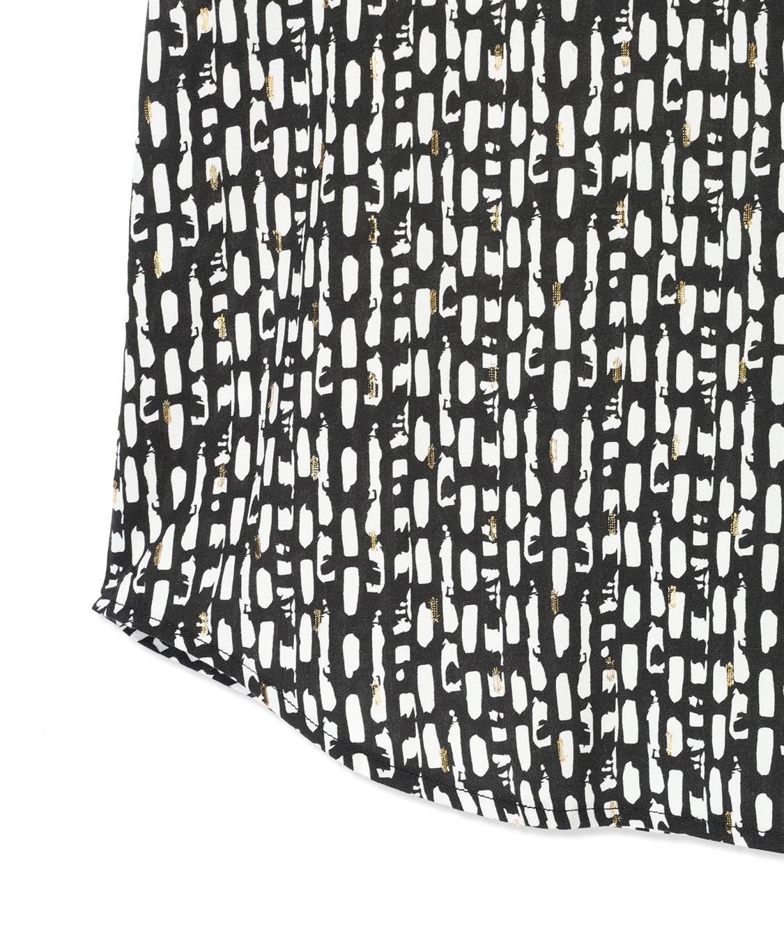 LE SOUK HOLIDAY フレンチスリーブプリントブラウス_sub_15