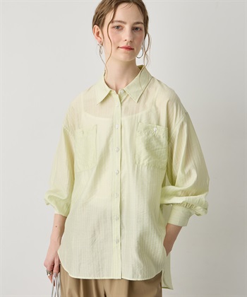 LE SOUK HOLIDAY シアーストライプシャツ_subthumb_3