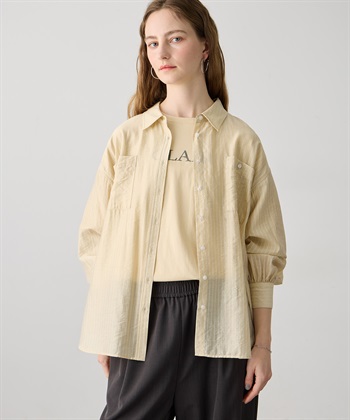 LE SOUK HOLIDAY シアーストライプシャツ_subthumb_7