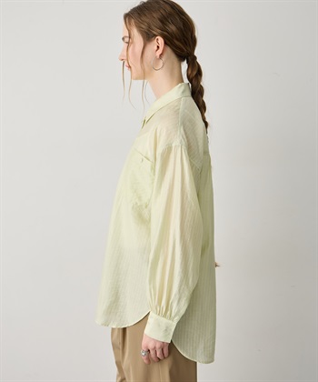 LE SOUK HOLIDAY シアーストライプシャツ_subthumb_10