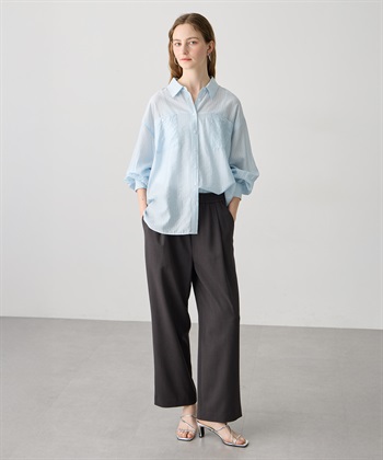 LE SOUK HOLIDAY シアーストライプシャツ_subthumb_17