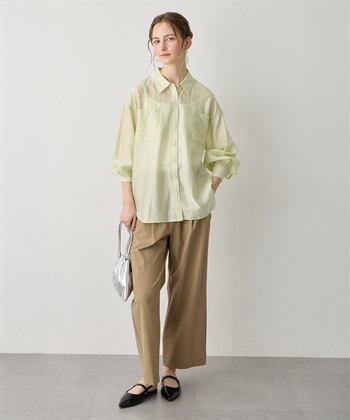 LE SOUK HOLIDAY シアーストライプシャツ_subthumb_20